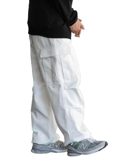 Wigo Unisex Cargo Pants, Wide Cargo, Loose Pants, Clothes, Street, Casual, Bottoms, Wide Pants, Outdoor, Work Wear, Korean, Spring, Summer, Autumn, Winter, Long Pants, Gift, Men's main image
